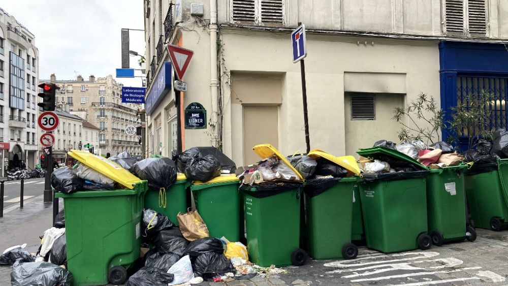 Müllkrise in Paris und weitere Proteste gegen Macron in Frankreich