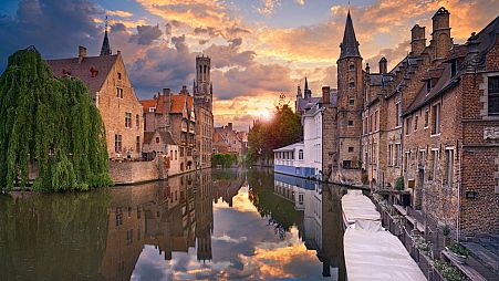 Take the train from London to Bruges in under four hours.