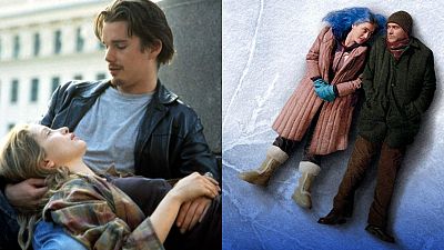 What are the best uses of poetry on the big screen? (Pictured here: Before Sunrise & Eternal Sunshine of the Spotless Mind)