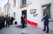 The inauguration of PAFF! International Museum of Comic Art
