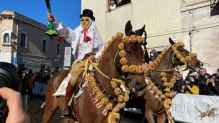 Sa Sartiglia is one of the most ancient and spectacular horse races in the Mediterranean area
