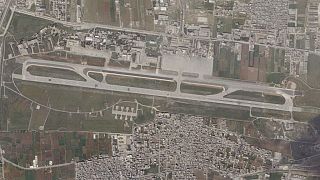 Συρία, αεροδρόμιο Χαλεπίου