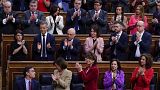 Imagen de archivo de Pedro Sánchez en el Congreso de los Diputados