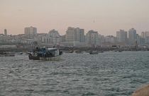 قارب صيد - قطاع غزة - الأراضي الفلسطينية