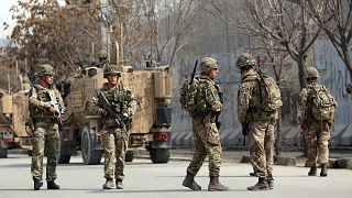 سربازان بریتانیایی در افغانستان