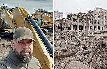 Meet the Ukrainian boss trying to avoid ‘environmental catastrophe’ with recycled concrete.   -  