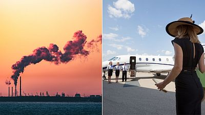 Millionaires will burn through the majority of the world's remaining carbon budget by 2050, research has warned.