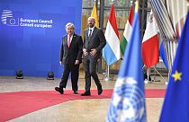 AB Konseyi Başkanı Charles Michel'in başkanlık edeceği toplantının ilk bölümüne Birleşmiş Milletler (BM) Genel Sekreteri Antonio Guterres de katılıyor