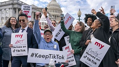 TikTok-Content Creator vor dem US-Kongress: Sie fordern, Datenschutz zu verschärfen statt die Plattform zu verbieten. Washington, 22.03.2023
