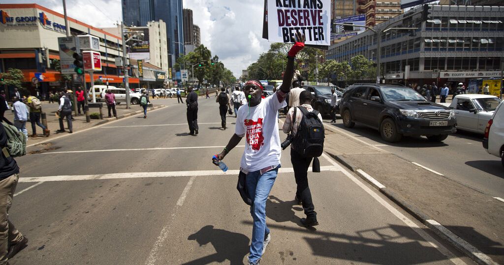 Kenyans cry foul over economic crisis
