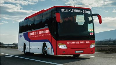 This 56-day bus adventure will take you from Istanbul to London.