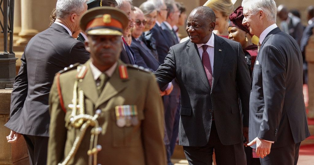 Belgium calls on South Africa to help end war in Ukraine