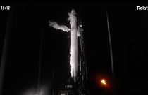 تصویری از ویديوی پخش زنده از پرتاب موشک چاپ سه بعدی ترن۱، چهارشنبه ۲۲ مارس ۲۰۲۳