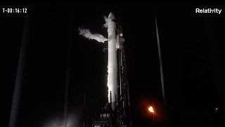 تصویری از ویديوی پخش زنده از پرتاب موشک چاپ سه بعدی ترن۱، چهارشنبه ۲۲ مارس ۲۰۲۳