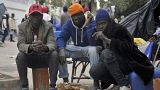 مهاجرون أفارقة في تونس العاصمة - أرشيف