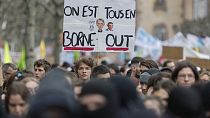 Manifestation contre la réforme des retraites en France, Strasbourg, le 23 mars 2023