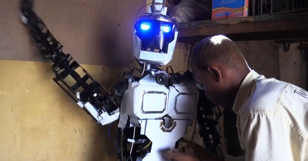 Sudanese engineer is looking for investors in robots