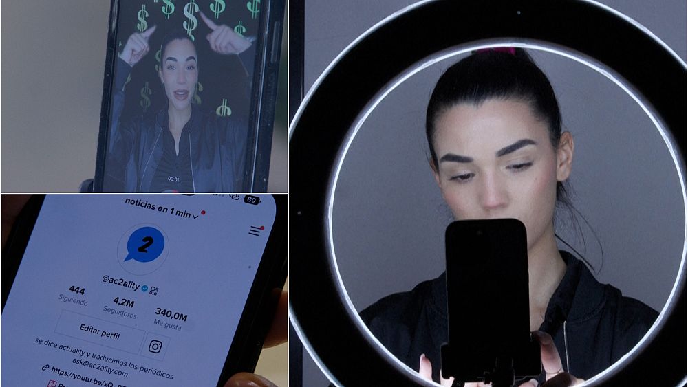 VIDEO : Spanish TikTok journalists go viral on TikTok with their 'new ...