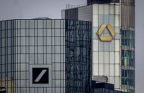 Almanya'nın en büyük pazar payına sahip bankası Deutsche Bank'ın Frankfurt'taki genel merkezi 