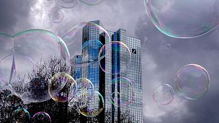Le siège de la Deutsche Bank à Francfort, en Allemagne, 24 mars 2023.