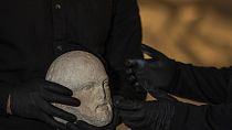 One of the heads returned by the Vatican to Athens as part of their ecumenical 'donation'