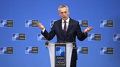 Nato-Generalsekretär Jens Stoltenberg in Brüssel, 21. März 2023 