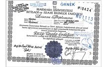 Cumhurbaşkanı Erdoğan'ın diploması