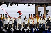 Leaders of the Ibero-American Summit in Santo Domingo, Domenican Republic