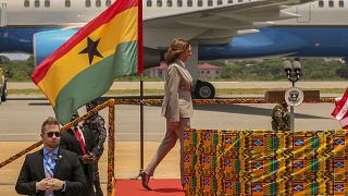 Kamala Harris à Accra, première étape de sa tournée en Afrique