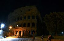 Rome's Colosseum switched off its lights for Earth Hour, March 25, 2023.