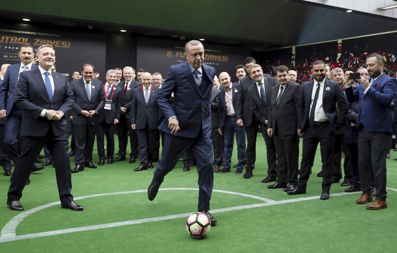 Yasin Bulbul/Turkish Presidency via AP
