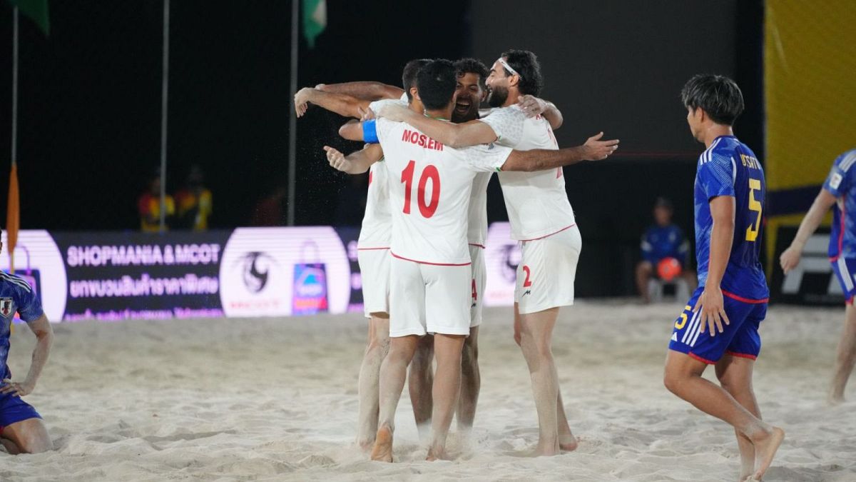 قهرمانی ایران در جام ملت‌های فوتبال ساحلی آسیا