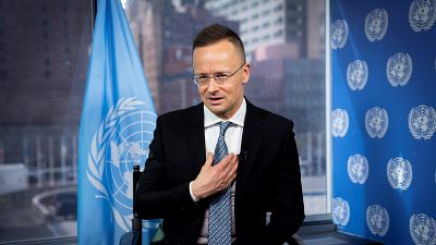 Szijjártó Péter külgazdasági és külügyminiszter interjút ad az AP hírügynökségnek