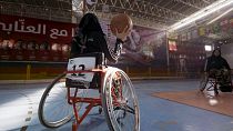 There are plenty of female basketball players with disabilities in Gaza playing wheelchair basketball 