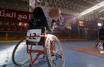 There are plenty of female basketball players with disabilities in Gaza playing wheelchair basketball