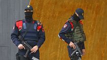 Άνδρες των ειδικών δυνάμεων της αλβανικής αστυνομίας