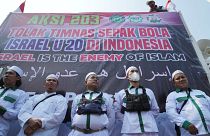 مظاهرات في إندونيسيا لإخراج إسرائيل من كأس العالم تحت 20 سنة