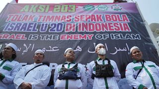 مظاهرات في إندونيسيا لإخراج إسرائيل من كأس العالم تحت 20 سنة