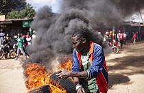 Un manifestación masiva convocada en Nairobi, lunes 27 de marzo de 2023. 