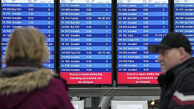 Greve semeou o caos nos aeroportos alemães