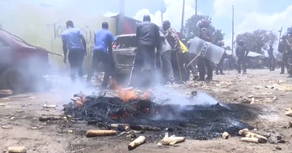 Police fire tear gas as fresh protests erupt in Kenya despite ban