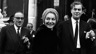 La estrella de la ópera Maria Callas en Londres, el 18 de abril de 1967