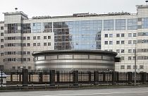 Az orosz katonai hírszerzés épülete Moszkvában