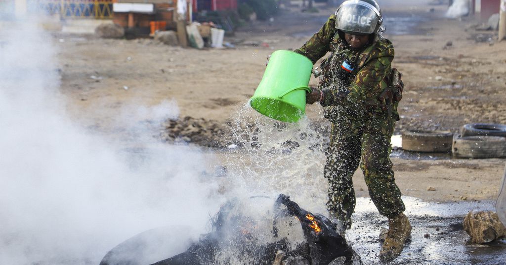 Kenya opposition leader blames president for violence during demonstrations - Vimarsana News
