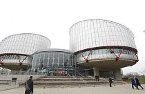 Az Emberi Jogok Európai Bíróságának strasbourgi épülete 2023. január 26.
