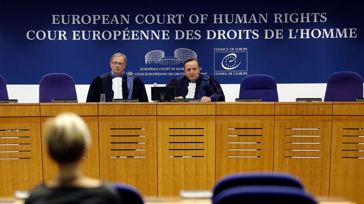 یک جلسه رسیدگی به پرونده قضایی در دادگاه اروپایی حقوق بشر در شهر استراسبورگ به تاریخ ۱۵ نوامبر ۲۰۱۸