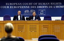 یک جلسه رسیدگی به پرونده قضایی در دادگاه اروپایی حقوق بشر در شهر استراسبورگ به تاریخ ۱۵ نوامبر ۲۰۱۸