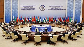 Şanghay İşbirliği Örgütü'nün Eylül 2022'de Özbekistan'ın Semerkant kentindeki toplantısı