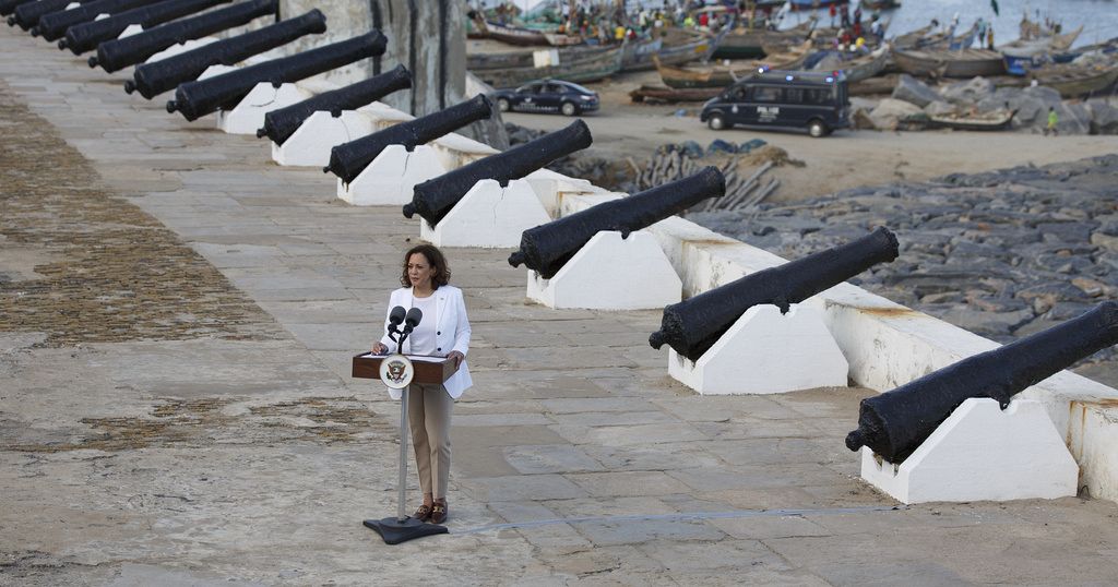 Harris confronts Africa's painful past and envisions a brighter future - Vimarsana News
