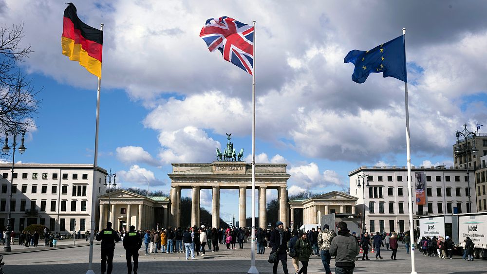 Die Mitte Berlins ist bereit, Englands König Karl III